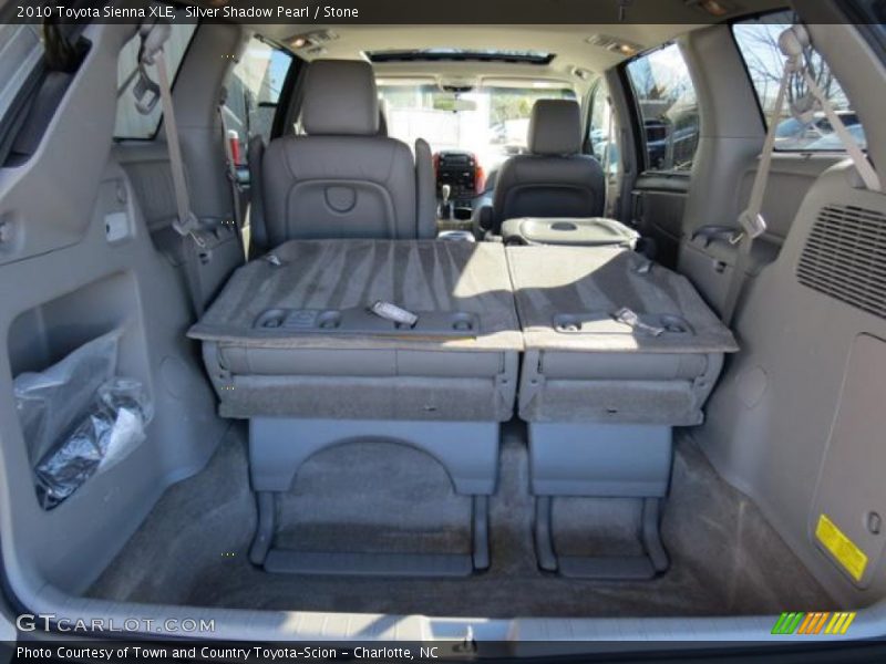 Silver Shadow Pearl / Stone 2010 Toyota Sienna XLE