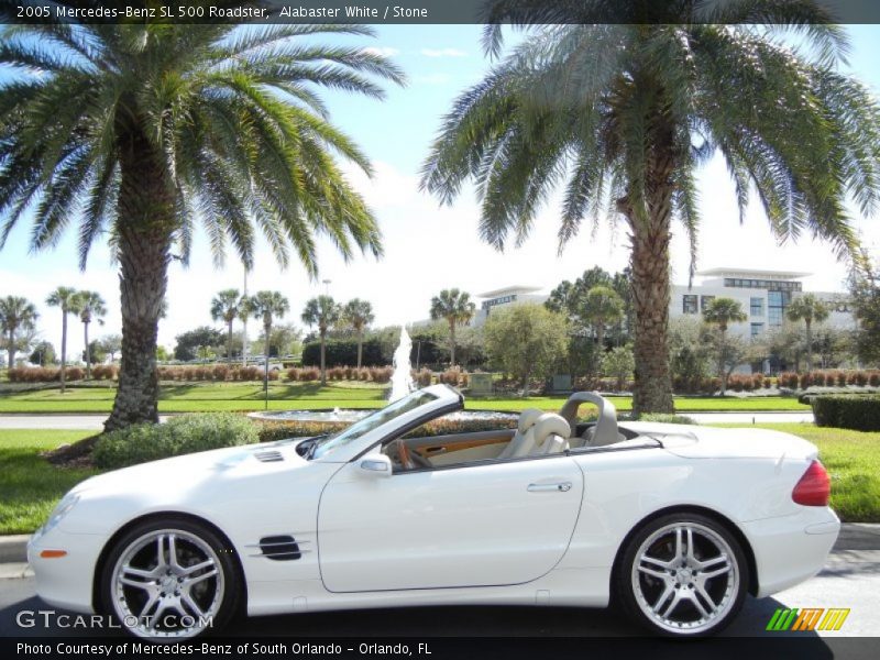  2005 SL 500 Roadster Alabaster White