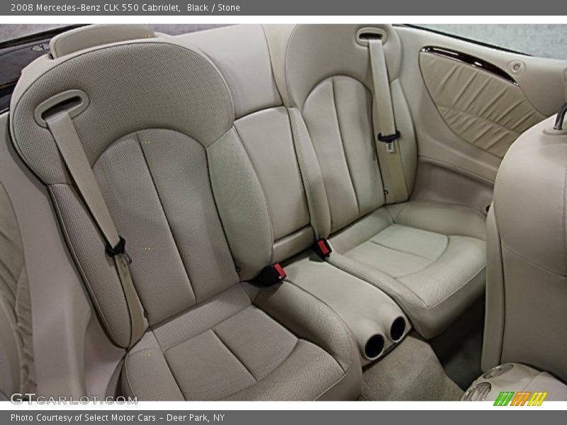 Black / Stone 2008 Mercedes-Benz CLK 550 Cabriolet