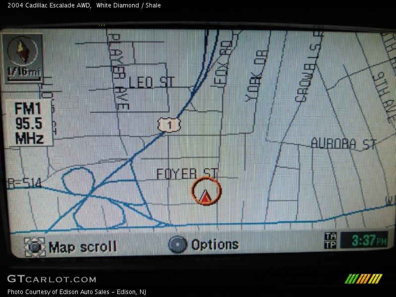 Navigation of 2004 Escalade AWD