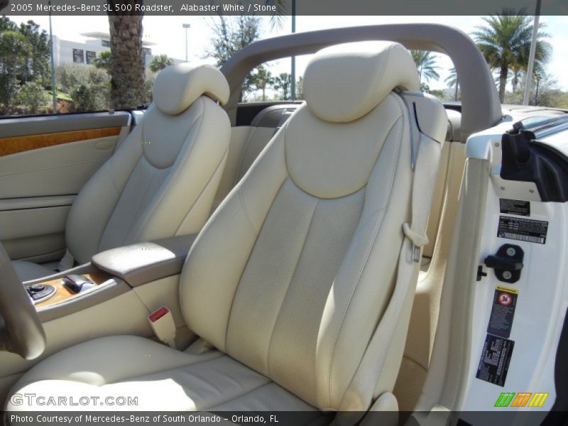 Front Seat of 2005 SL 500 Roadster