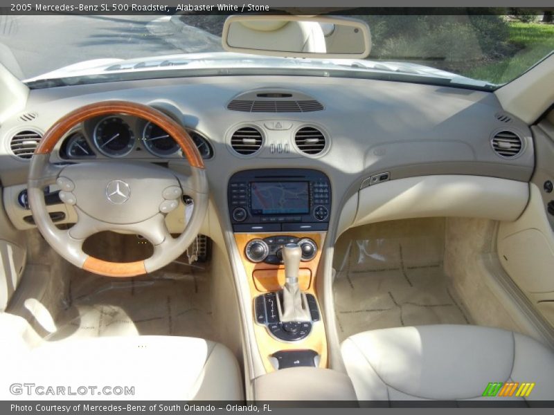 Dashboard of 2005 SL 500 Roadster