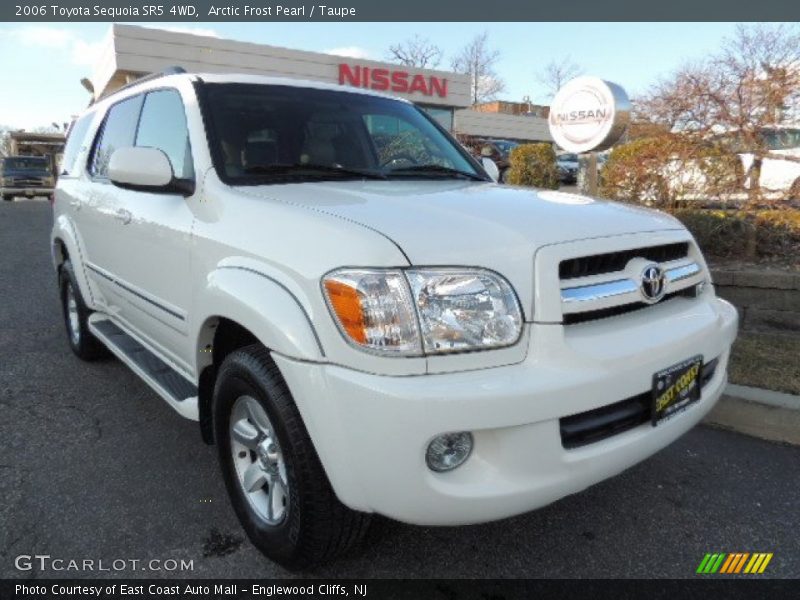 Arctic Frost Pearl / Taupe 2006 Toyota Sequoia SR5 4WD