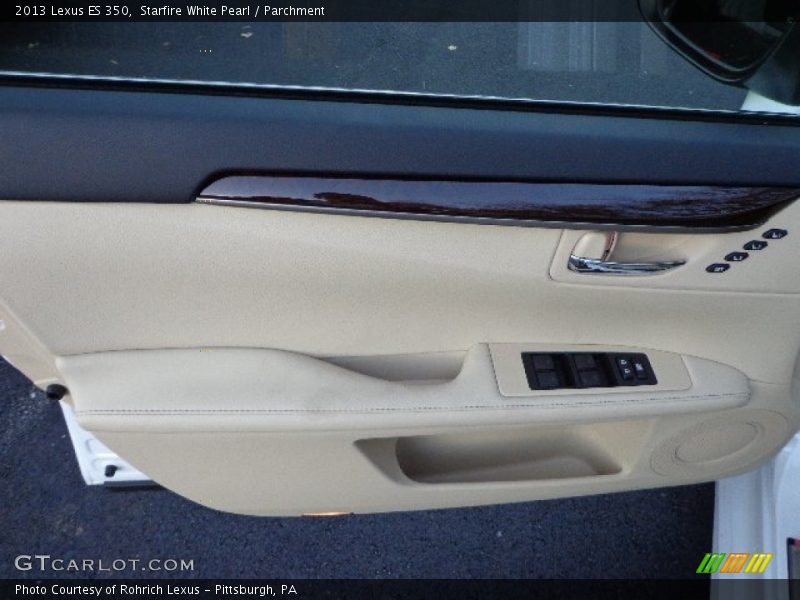 Starfire White Pearl / Parchment 2013 Lexus ES 350