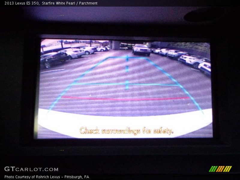 Starfire White Pearl / Parchment 2013 Lexus ES 350