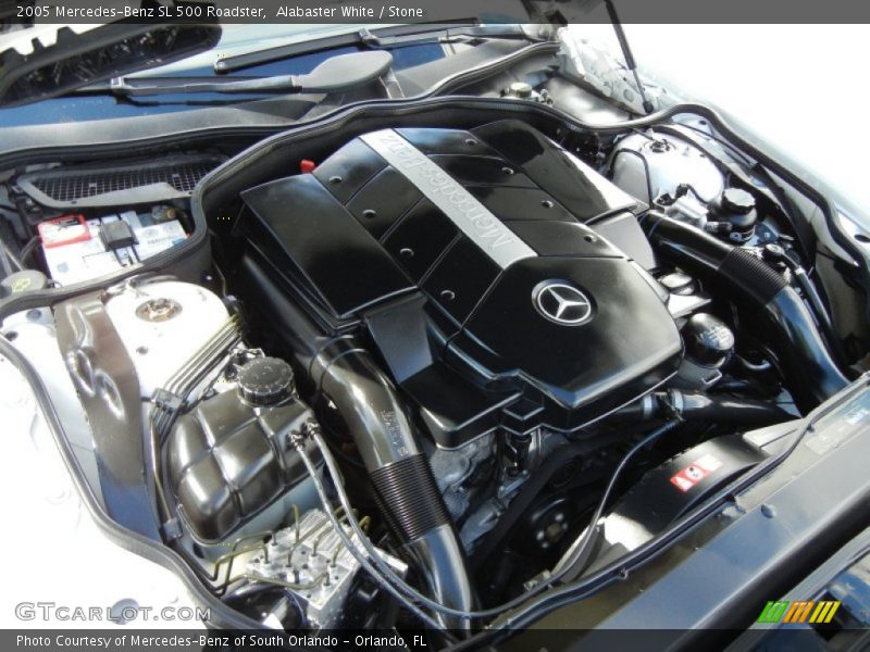  2005 SL 500 Roadster Engine - 5.0 Liter SOHC 24-Valve V8