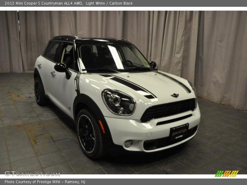 Light White / Carbon Black 2013 Mini Cooper S Countryman ALL4 AWD