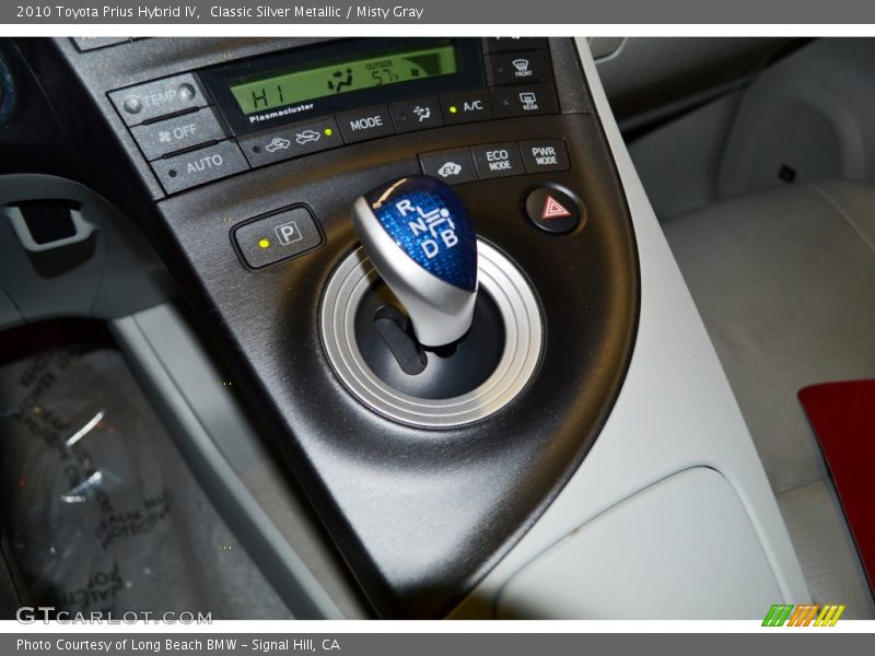 Classic Silver Metallic / Misty Gray 2010 Toyota Prius Hybrid IV