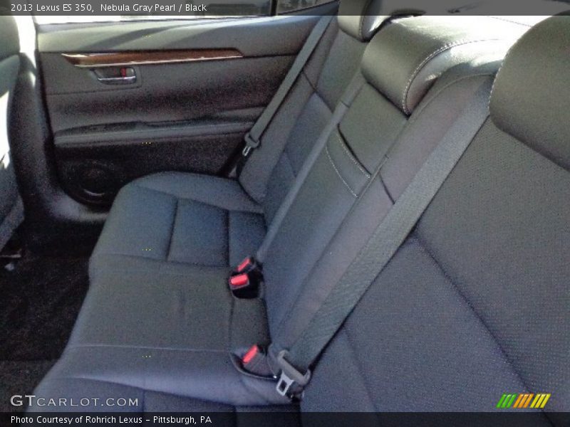 Nebula Gray Pearl / Black 2013 Lexus ES 350