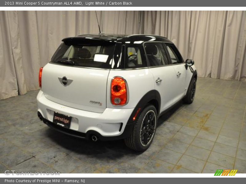 Light White / Carbon Black 2013 Mini Cooper S Countryman ALL4 AWD