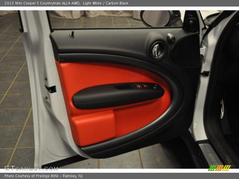 Light White / Carbon Black 2013 Mini Cooper S Countryman ALL4 AWD