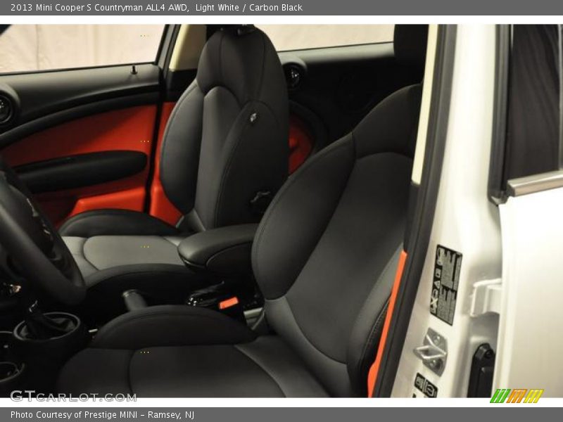 Light White / Carbon Black 2013 Mini Cooper S Countryman ALL4 AWD