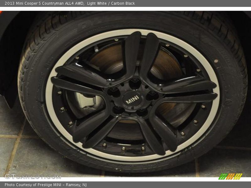 Light White / Carbon Black 2013 Mini Cooper S Countryman ALL4 AWD