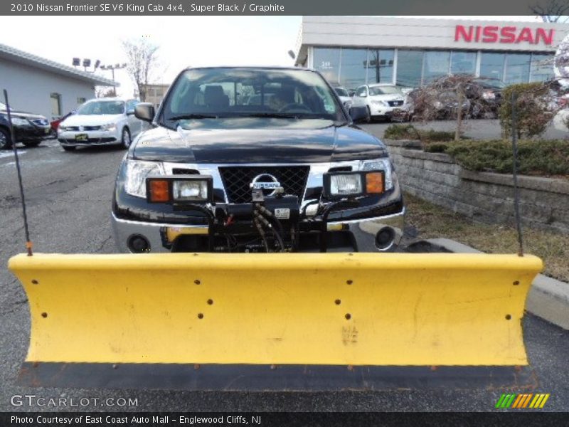 Super Black / Graphite 2010 Nissan Frontier SE V6 King Cab 4x4