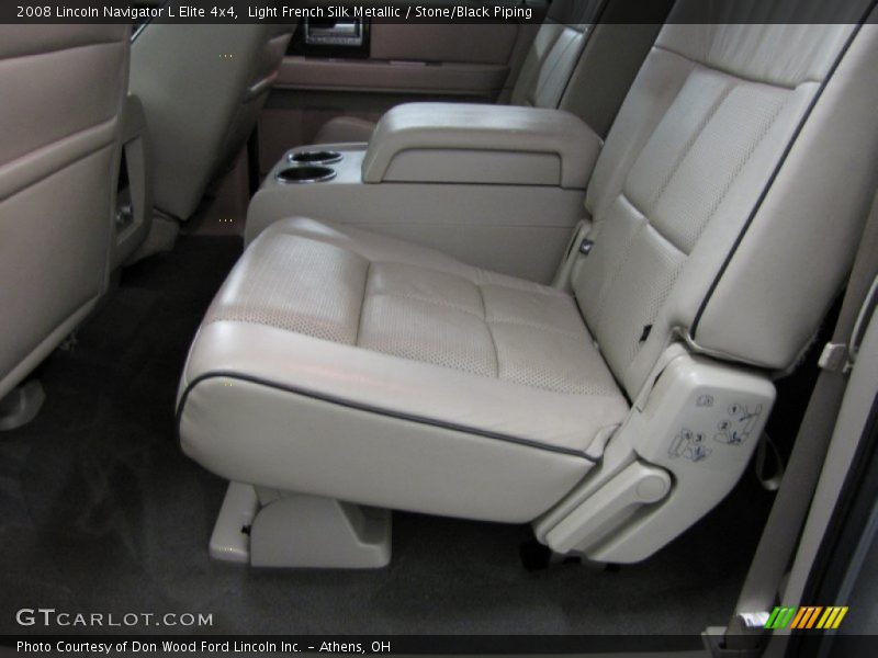 Light French Silk Metallic / Stone/Black Piping 2008 Lincoln Navigator L Elite 4x4
