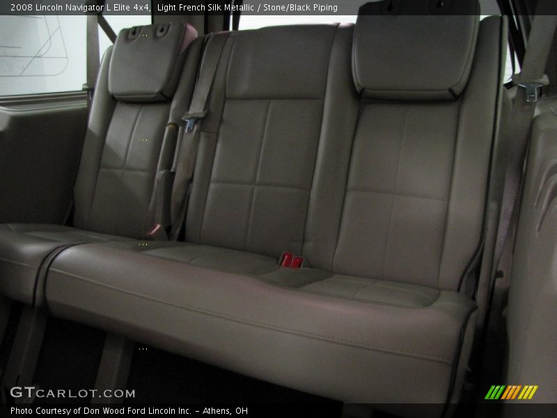 Light French Silk Metallic / Stone/Black Piping 2008 Lincoln Navigator L Elite 4x4