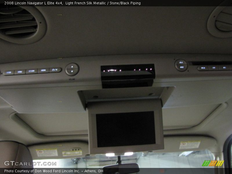 Light French Silk Metallic / Stone/Black Piping 2008 Lincoln Navigator L Elite 4x4