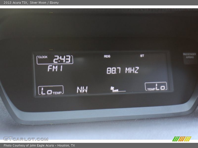 Silver Moon / Ebony 2013 Acura TSX