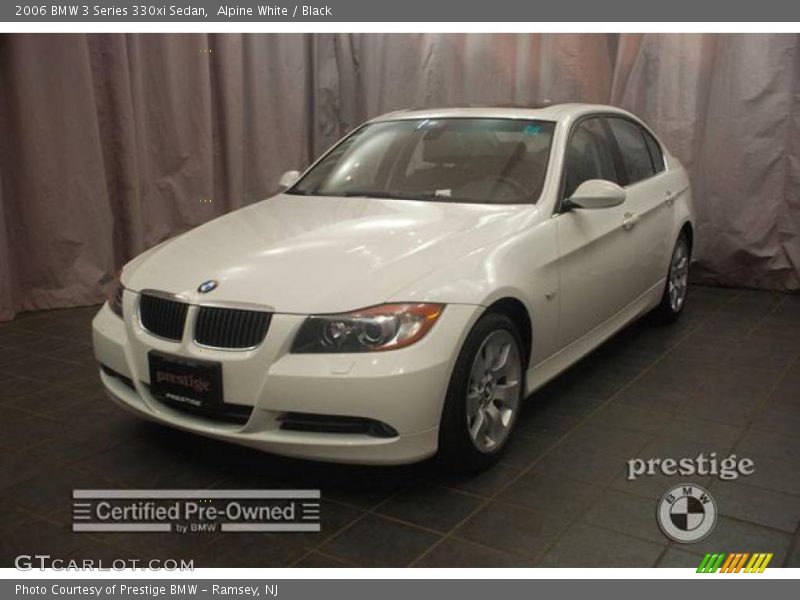 Alpine White / Black 2006 BMW 3 Series 330xi Sedan