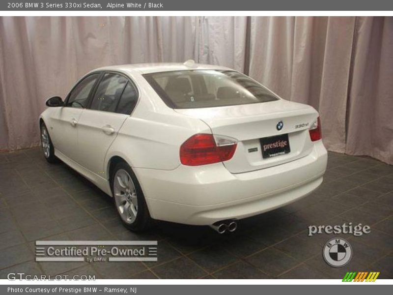 Alpine White / Black 2006 BMW 3 Series 330xi Sedan