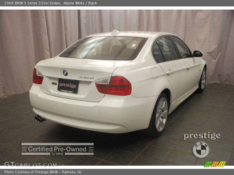 Alpine White / Black 2006 BMW 3 Series 330xi Sedan