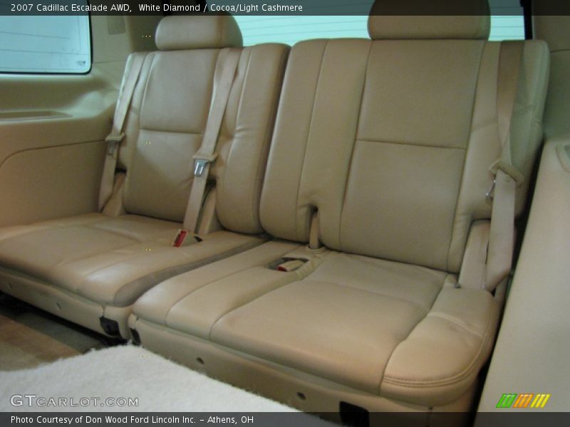 Rear Seat of 2007 Escalade AWD