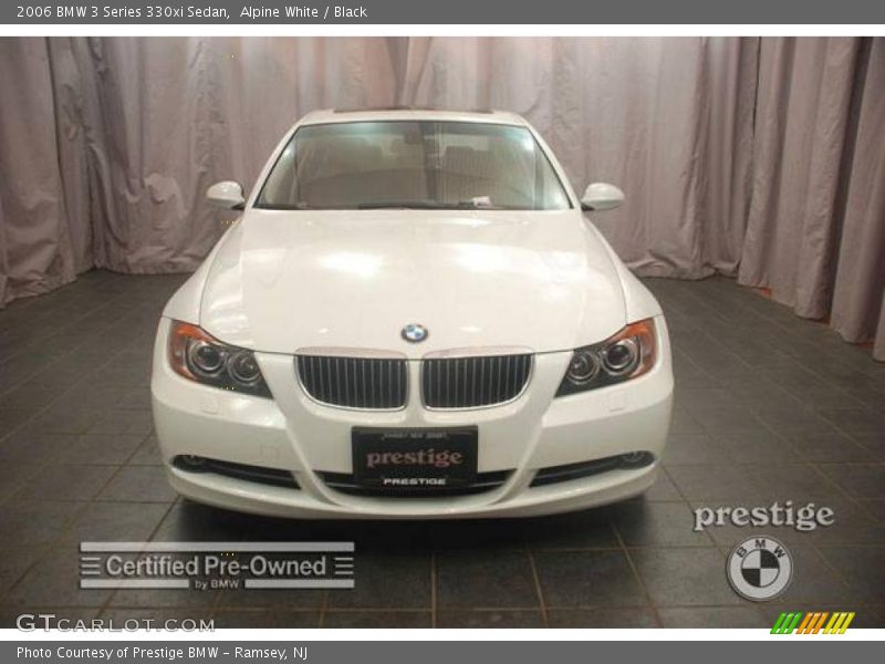 Alpine White / Black 2006 BMW 3 Series 330xi Sedan