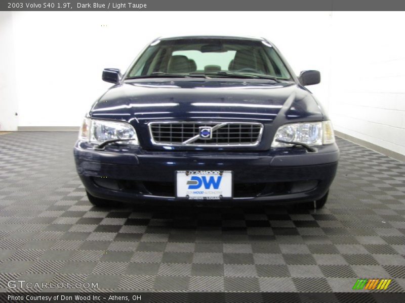 Dark Blue / Light Taupe 2003 Volvo S40 1.9T