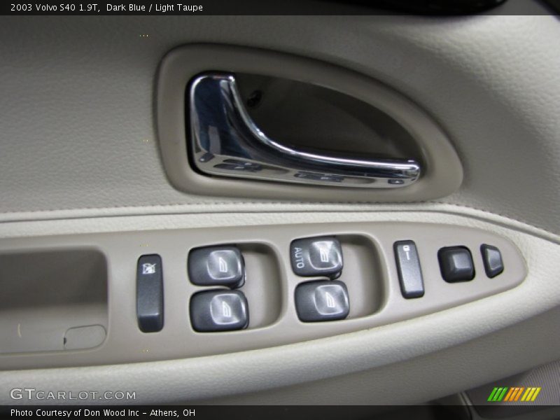 Controls of 2003 S40 1.9T