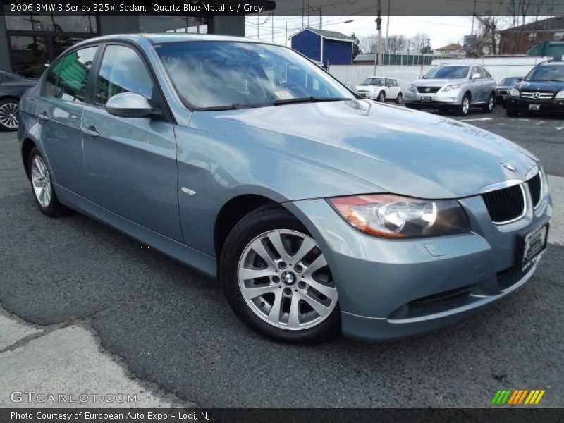 Quartz Blue Metallic / Grey 2006 BMW 3 Series 325xi Sedan