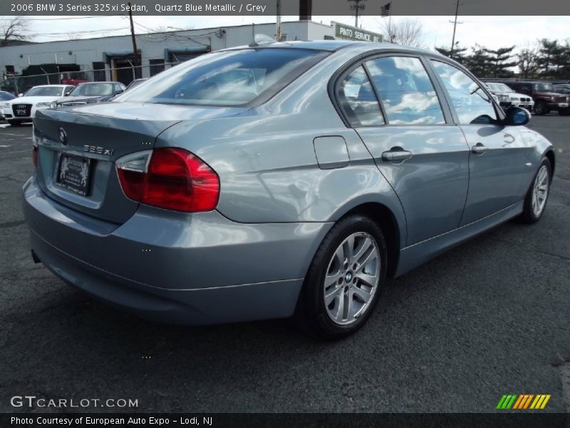 Quartz Blue Metallic / Grey 2006 BMW 3 Series 325xi Sedan