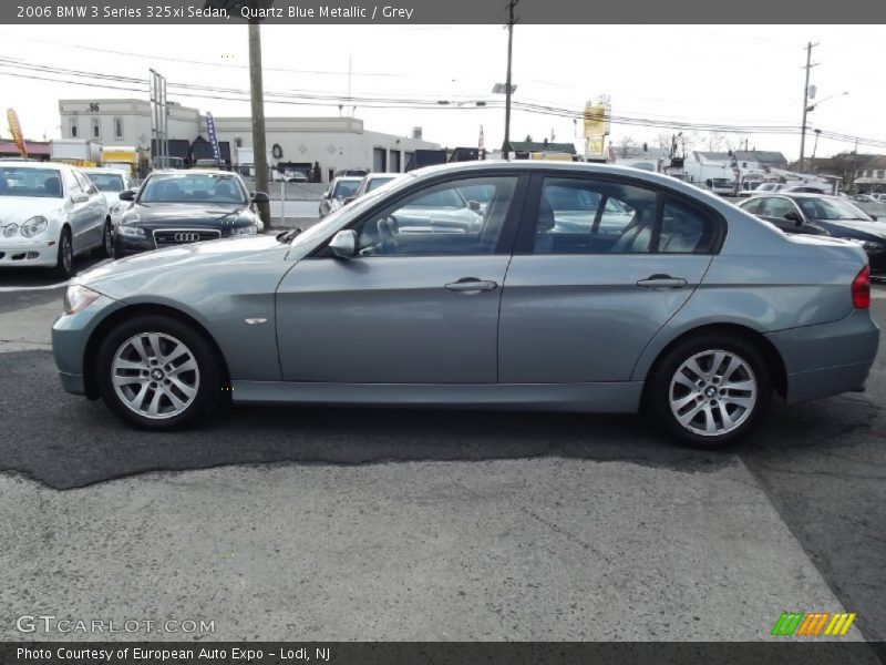 Quartz Blue Metallic / Grey 2006 BMW 3 Series 325xi Sedan