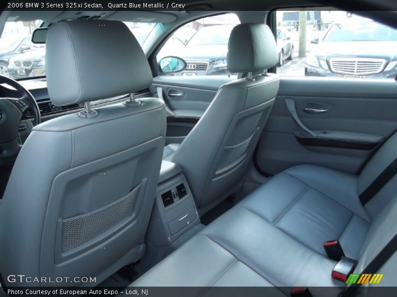 Quartz Blue Metallic / Grey 2006 BMW 3 Series 325xi Sedan