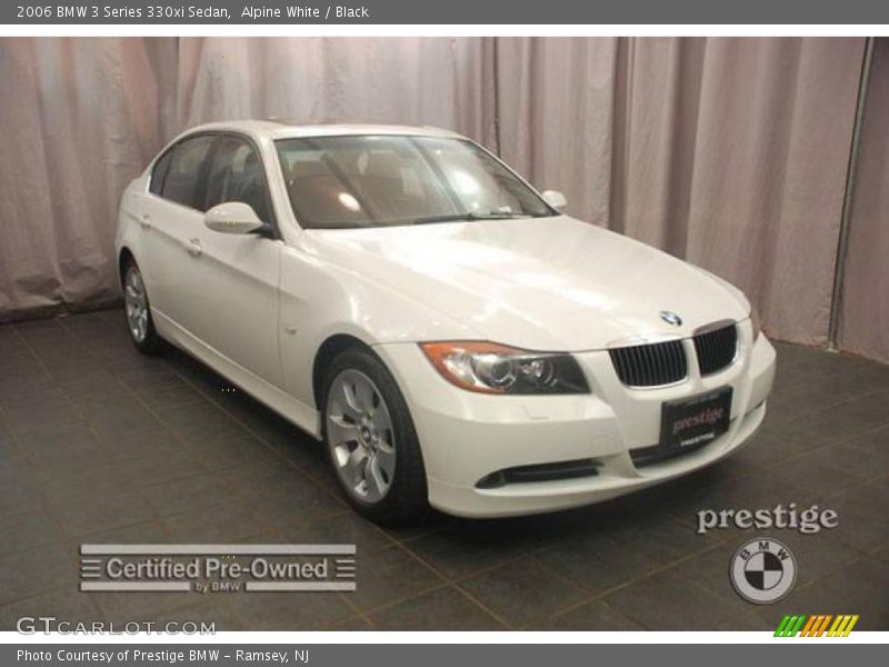 Alpine White / Black 2006 BMW 3 Series 330xi Sedan