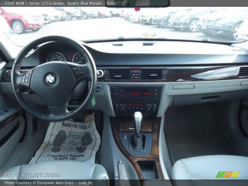 Quartz Blue Metallic / Grey 2006 BMW 3 Series 325xi Sedan