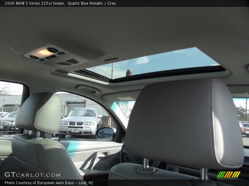 Quartz Blue Metallic / Grey 2006 BMW 3 Series 325xi Sedan