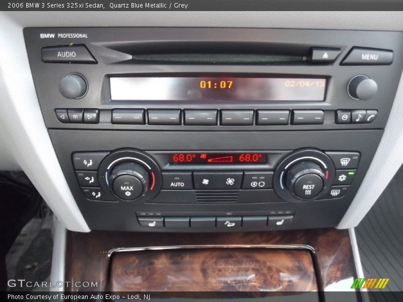Quartz Blue Metallic / Grey 2006 BMW 3 Series 325xi Sedan