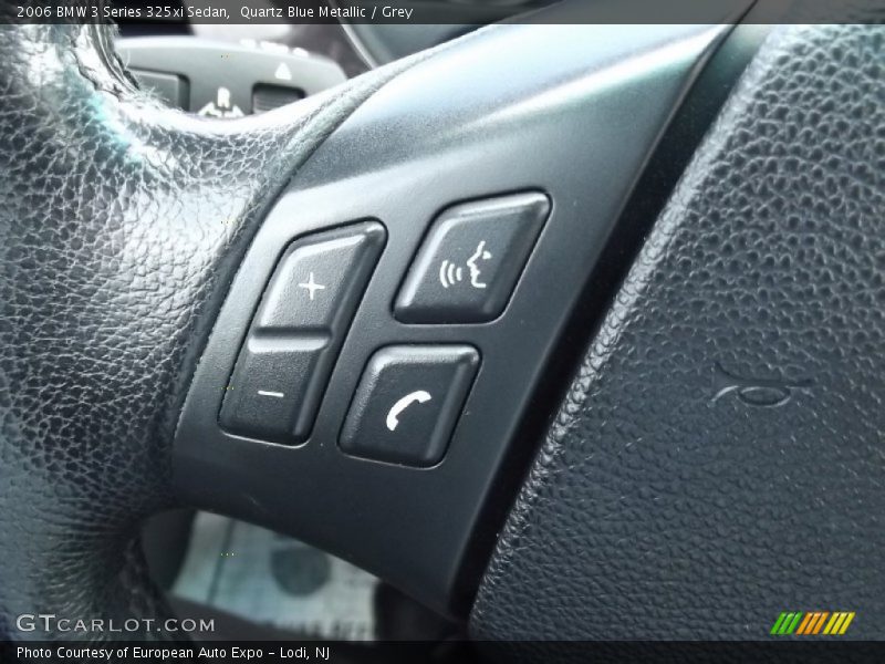 Quartz Blue Metallic / Grey 2006 BMW 3 Series 325xi Sedan