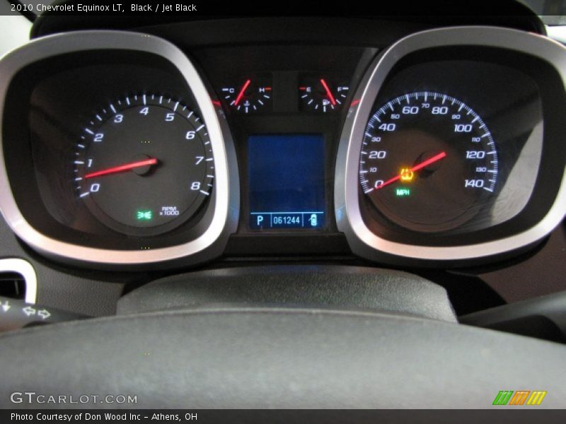Black / Jet Black 2010 Chevrolet Equinox LT