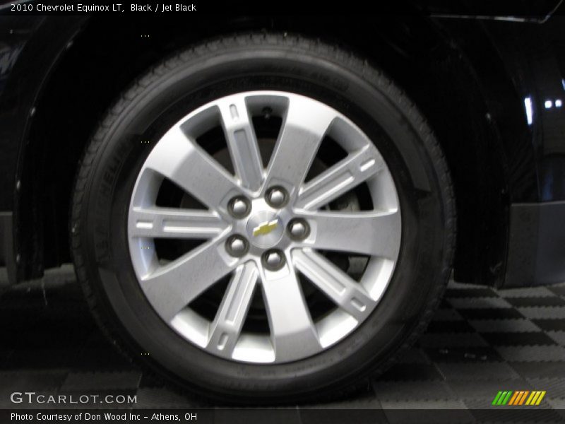 Black / Jet Black 2010 Chevrolet Equinox LT