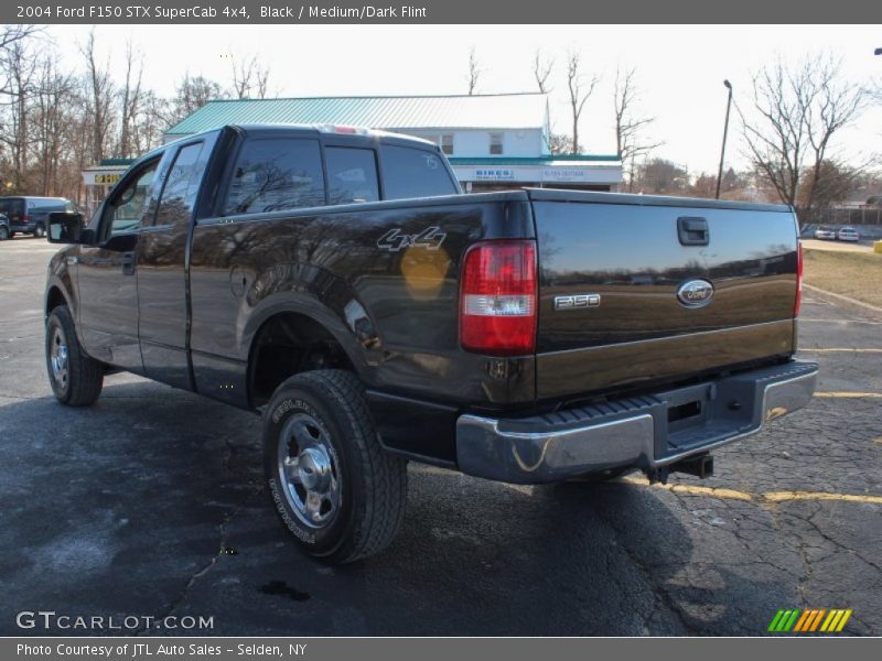 Black / Medium/Dark Flint 2004 Ford F150 STX SuperCab 4x4