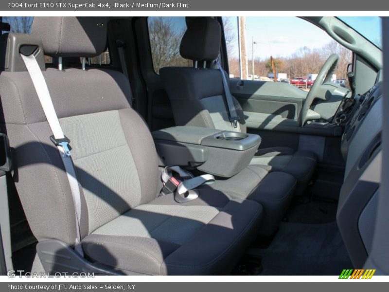 Black / Medium/Dark Flint 2004 Ford F150 STX SuperCab 4x4