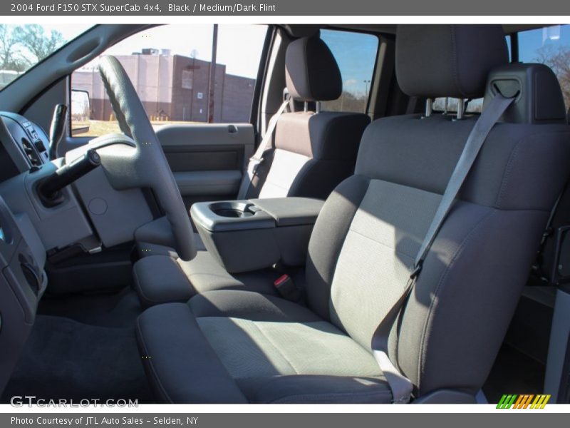 Black / Medium/Dark Flint 2004 Ford F150 STX SuperCab 4x4