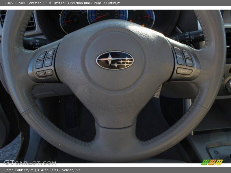Obsidian Black Pearl / Platinum 2009 Subaru Forester 2.5 X Limited