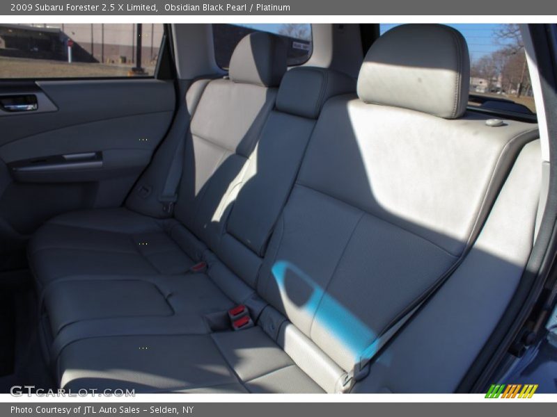 Obsidian Black Pearl / Platinum 2009 Subaru Forester 2.5 X Limited