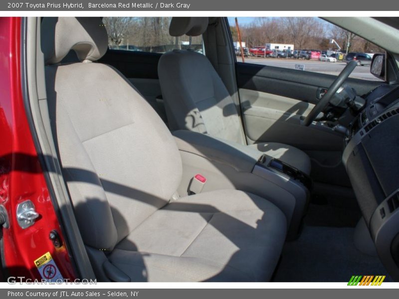 Barcelona Red Metallic / Dark Gray 2007 Toyota Prius Hybrid