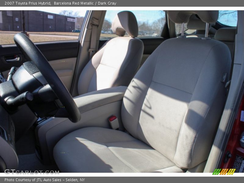 Barcelona Red Metallic / Dark Gray 2007 Toyota Prius Hybrid