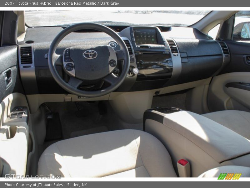  2007 Prius Hybrid Dark Gray Interior