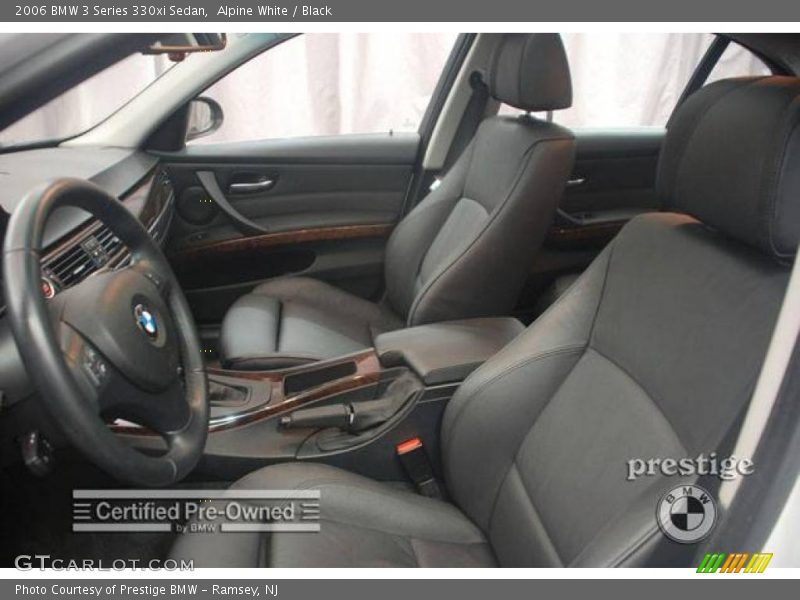 Alpine White / Black 2006 BMW 3 Series 330xi Sedan