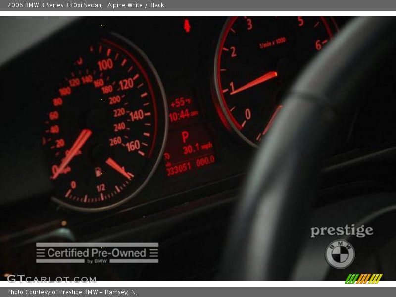 Alpine White / Black 2006 BMW 3 Series 330xi Sedan